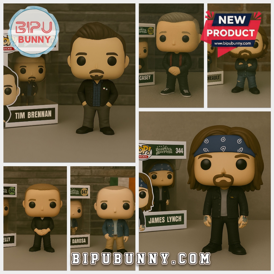 Dropkick Murphys Funko Vinyl Collectible Figure Dropkick Murphys Funko Vinyl Collectible Figure