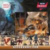 Dungeons & Dragons Advent Calendar with collectible miniatures and fantasy artwork.