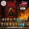 Iron Maiden Eddie Advent Calendar Style 1 with 16 miniature ornaments on a fiery background!