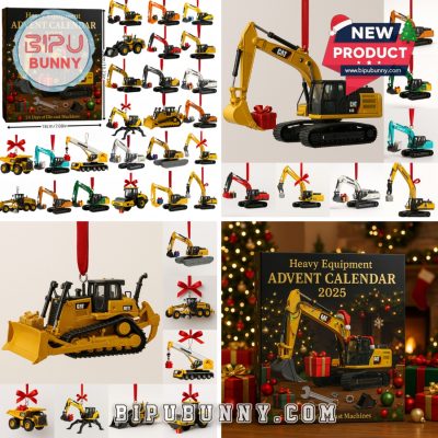 Excavator Die-Cast Machines Advent Calendar 2025