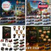 Formula 1 Advent Calendar 2025 displayed with premium figurines and racing items, ideal for fans of motorsports and F1 racing.