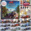 Formula 1 Advent Calendar 2025 - Style 1 with mini F1 cars and racing-themed collectibles for Formula 1 fans.