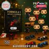 Formula 1 Advent Calendar 2025 - Style 2 featuring driver figurines, F1 cars, and racing-themed collectibles for F1 enthusiasts.