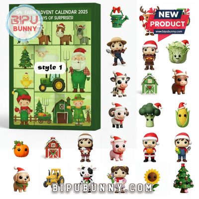 Farm Advent Calendar, 24 Days of Surprises