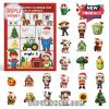 Farm Advent Calendar 2025 style 3 with red box and holiday farm miniatures.