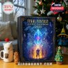 Final Fantasy Advent Calendar 2025 box next to a Christmas tree and a Moogle mug!