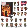 Firefighter advent calendar style 3 with intense design and character figurines.