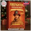 Firefighter Advent Calendar placed near Christmas decorations and gift boxes.