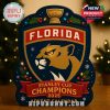 Close-up of the Florida Panthers logo and Stanley Cup trophy on the 2025 Advent Calendar.