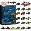 Ford advent calendar 2025 showing complete collection of 24 mini cars.