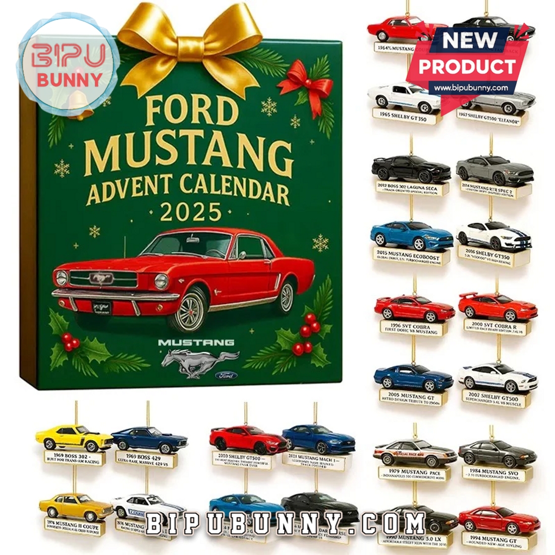 Ford Mustang Advent Calendar 2025 Ford Mustang Advent Calendar 2025