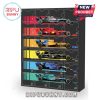 Detailed view of F1 Racing Car Advent Calendar with race cars in different team colors.