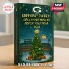 Green Bay Packers Advent Calendar box on table near window.