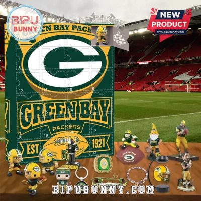 Green Bay Packers Advent Calendar, Christmas Gifts 2025