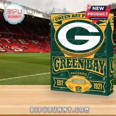 Green Bay Packers Advent Calendar, Christmas Gifts 2025