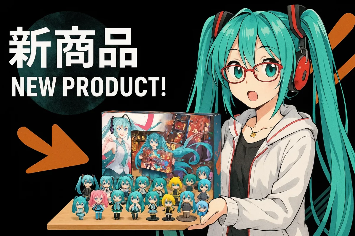 Limited edition Hatsune Miku Advent Calendar with collectible mini-figures.