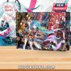 Hatsune Miku advent calendar with Japanese-themed artwork and numbered pop-open windows!