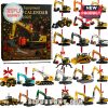 Heavy Equipment Advent Calendar 2025 featuring 24 miniature construction vehicles.
