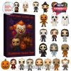 Horror Advent Calendar 2025 box and a full collection of 24 mini chibi horror figures!