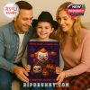 Family holding the Horror Advent Calendar 2025 with chibi horror characters on the cover!