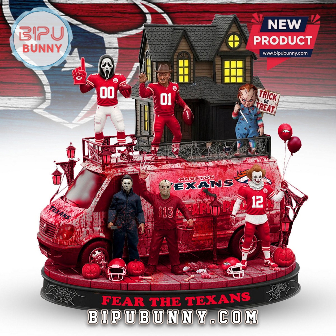Houston Texans Halloween Collectible Figures Houston Texans Halloween Collectible Figures
