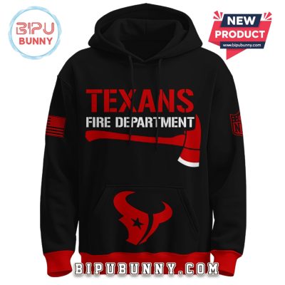 Houston Texans NFL x Firefighter Appreciation Limited Edition Hoodie