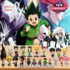 Mini collectible figurines from the Hunter x Hunter Advent Calendar.