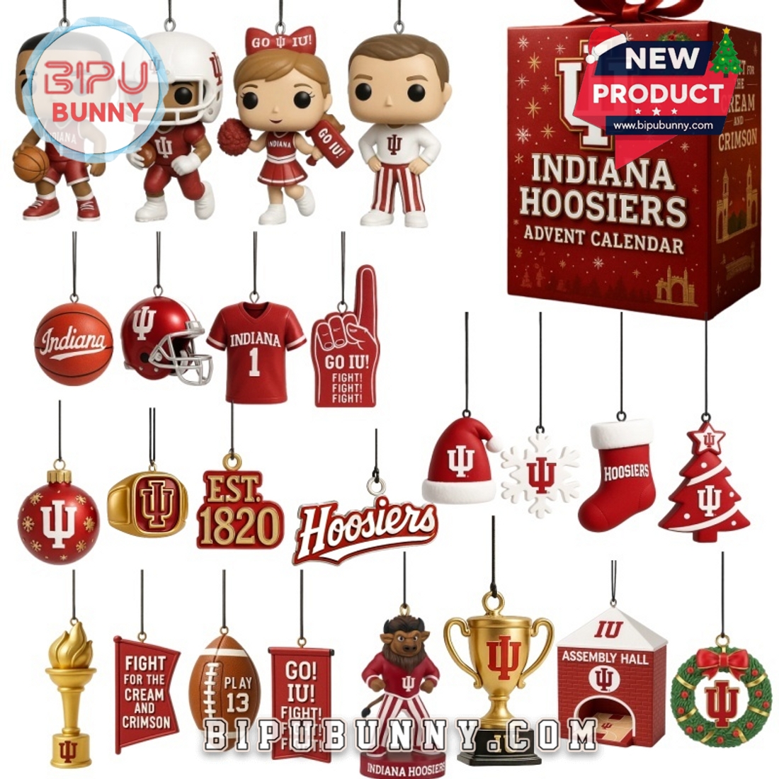 Indiana Hoosiers Advent Calendar 2025 Indiana Hoosiers Advent Calendar 2025