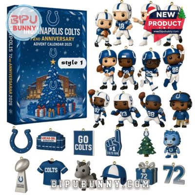 Indianapolis Colts 72th Anniversary Advent Calendar