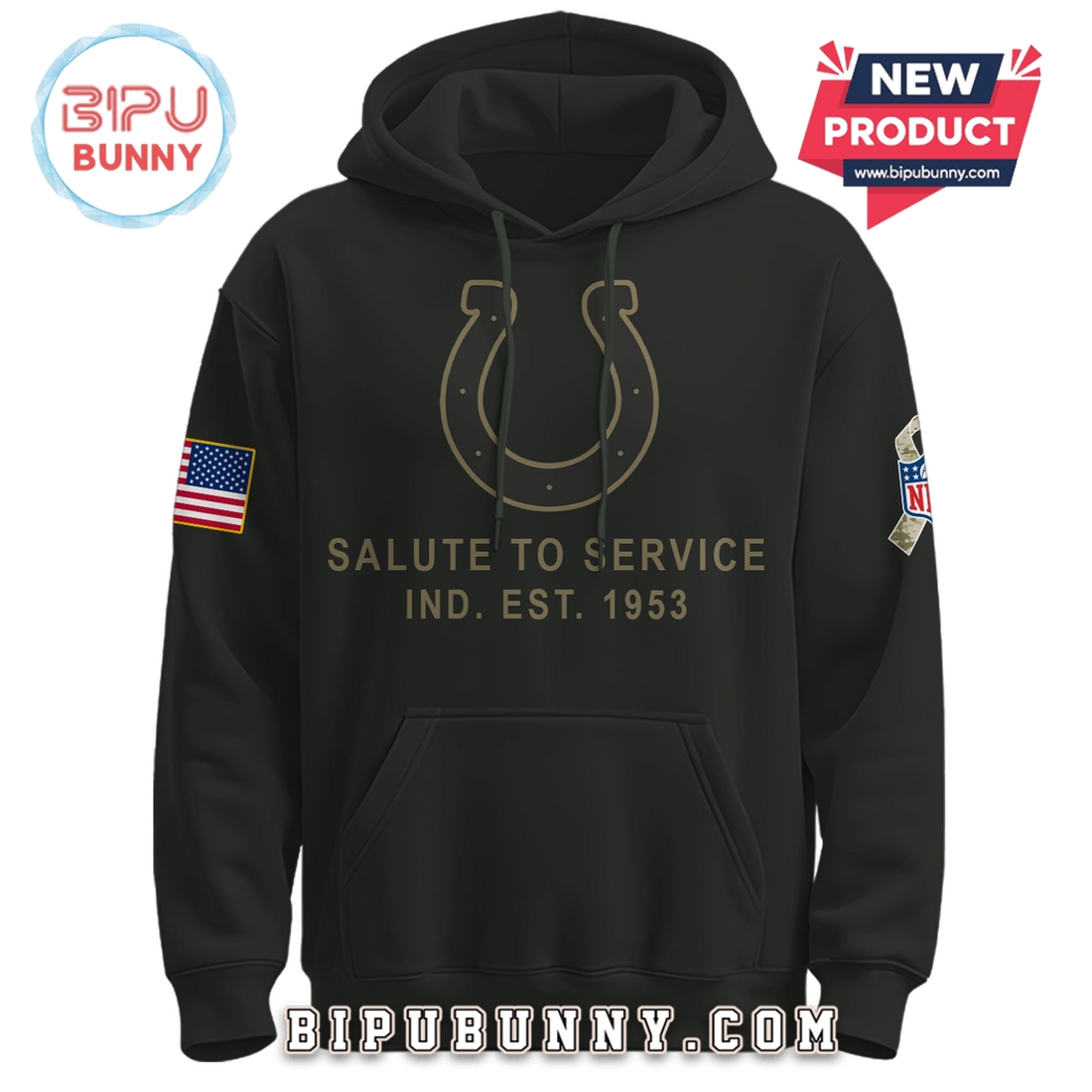 Indianapolis Colts Nike 2025 Salute to Service Pullover Hoodie Indianapolis Colts Nike 2025 Salute to Service Pullover Hoodie
