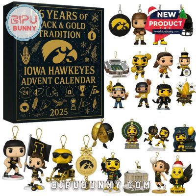 Iowa Hawkeyes 136th Anniversary Advent Calendar