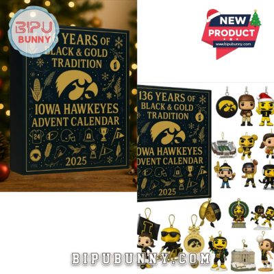 Iowa Hawkeyes 136th Anniversary Advent Calendar