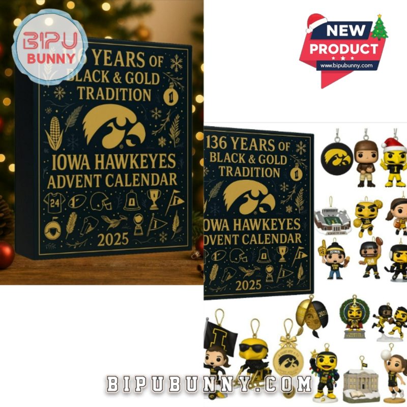 Iowa Hawkeyes 136th Anniversary Advent Calendar Iowa Hawkeyes 136th Anniversary Advent Calendar