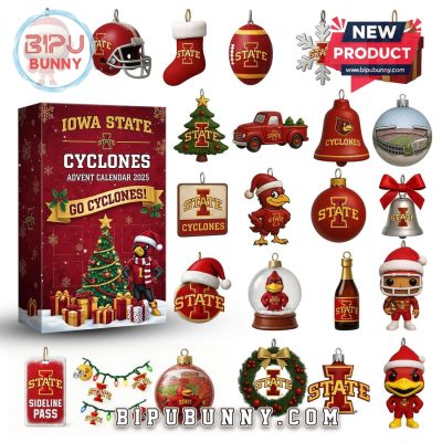 Iowa State Cyclones Football Advent Calendar 2025