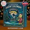 Close-up of Jacksonville Jaguars 30th Anniversary Advent Calendar box!
