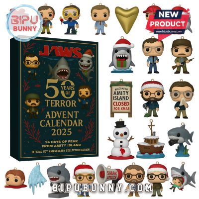 Jaws 50 Years of Terror Advent Calendar 2025