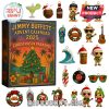 2025 Jimmy Buffett Advent Calendar featuring 24 collectible tropical-themed ornaments.
