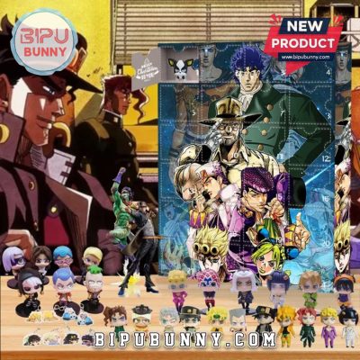 JoJo’s Bizarre Adventure Advent Calendar, The One With 24 Little Doors