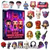 K-pop themed advent calendar box with 24 fantasy character ornaments including idols and monsters.