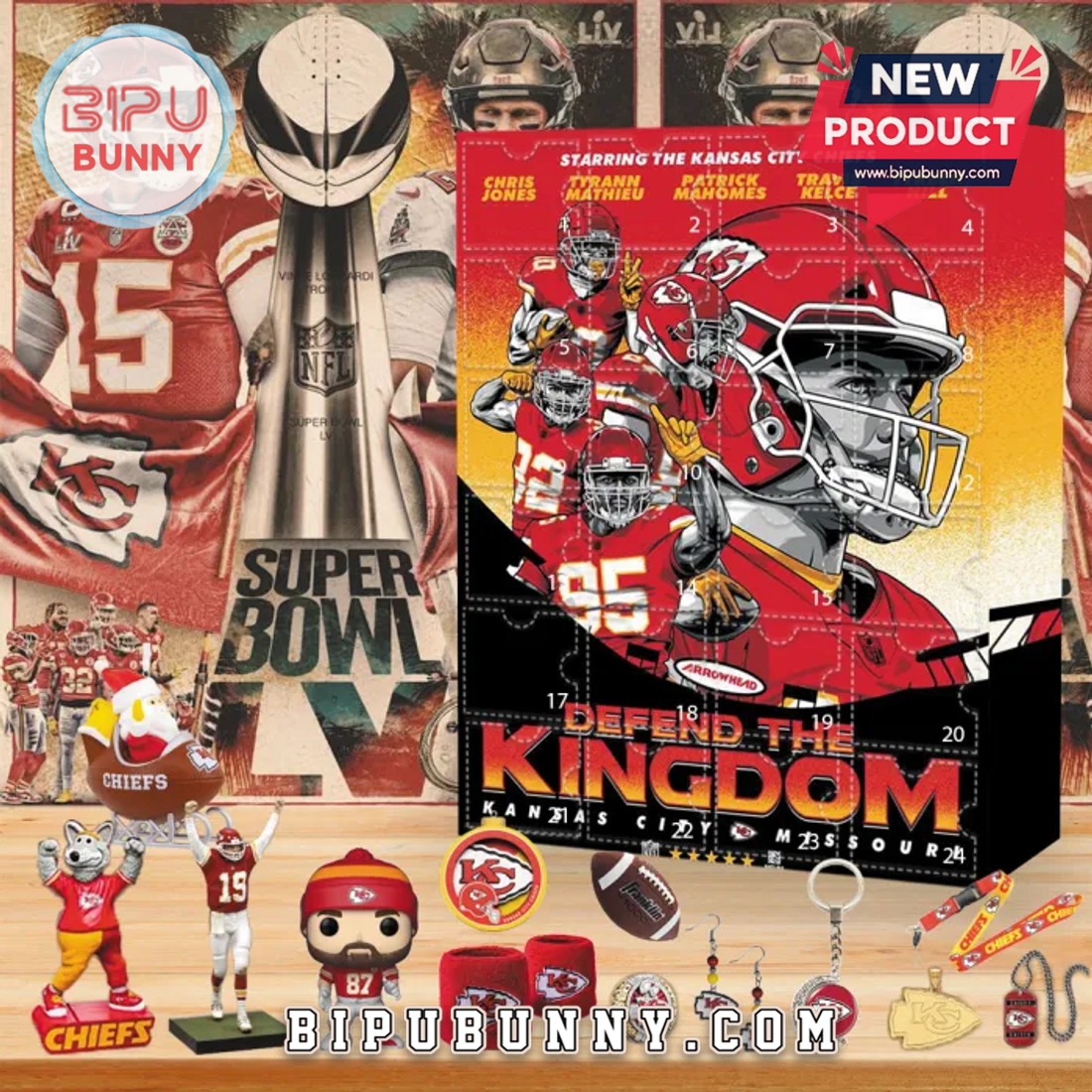 Kansas City Chiefs Advent Calendar 2025 Kansas City Chiefs Advent Calendar 2025