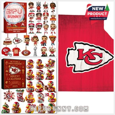 Kansas City Chiefs Advent Calendar Christmas 2025