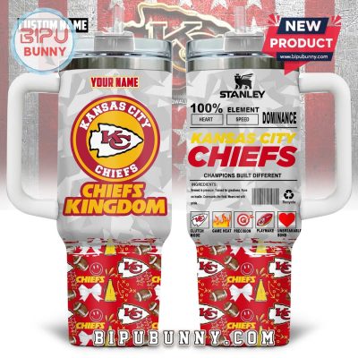 Kansas City Chiefs Custom Stanley Tumbler 40oz