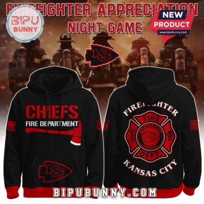Kansas City Chiefs NFL x Firefighter Appreciation Limited Edition Hoodie Kansas City Chiefs NFL x Firefighter Appreciation Limited Edition Hoodie