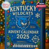 Close up of Kentucky Wildcats Advent Calendar box!