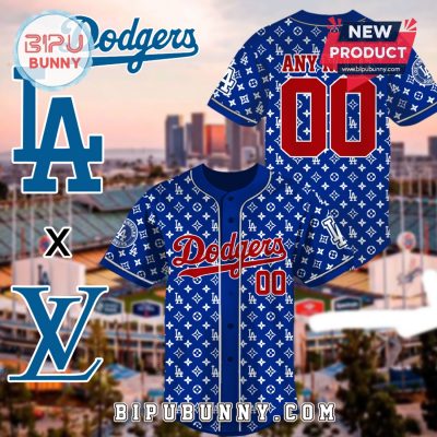 LA Dodgers Luxury Brand Baseball Jersey