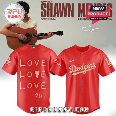 LA Dodgers x Shawn Mendes On The Road Again Jersey
