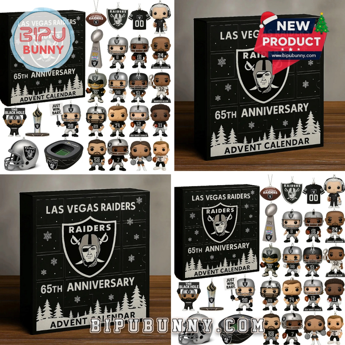 Las Vegas Raiders 65th Anniversary Advent Calendar Las Vegas Raiders 65th Anniversary Advent Calendar