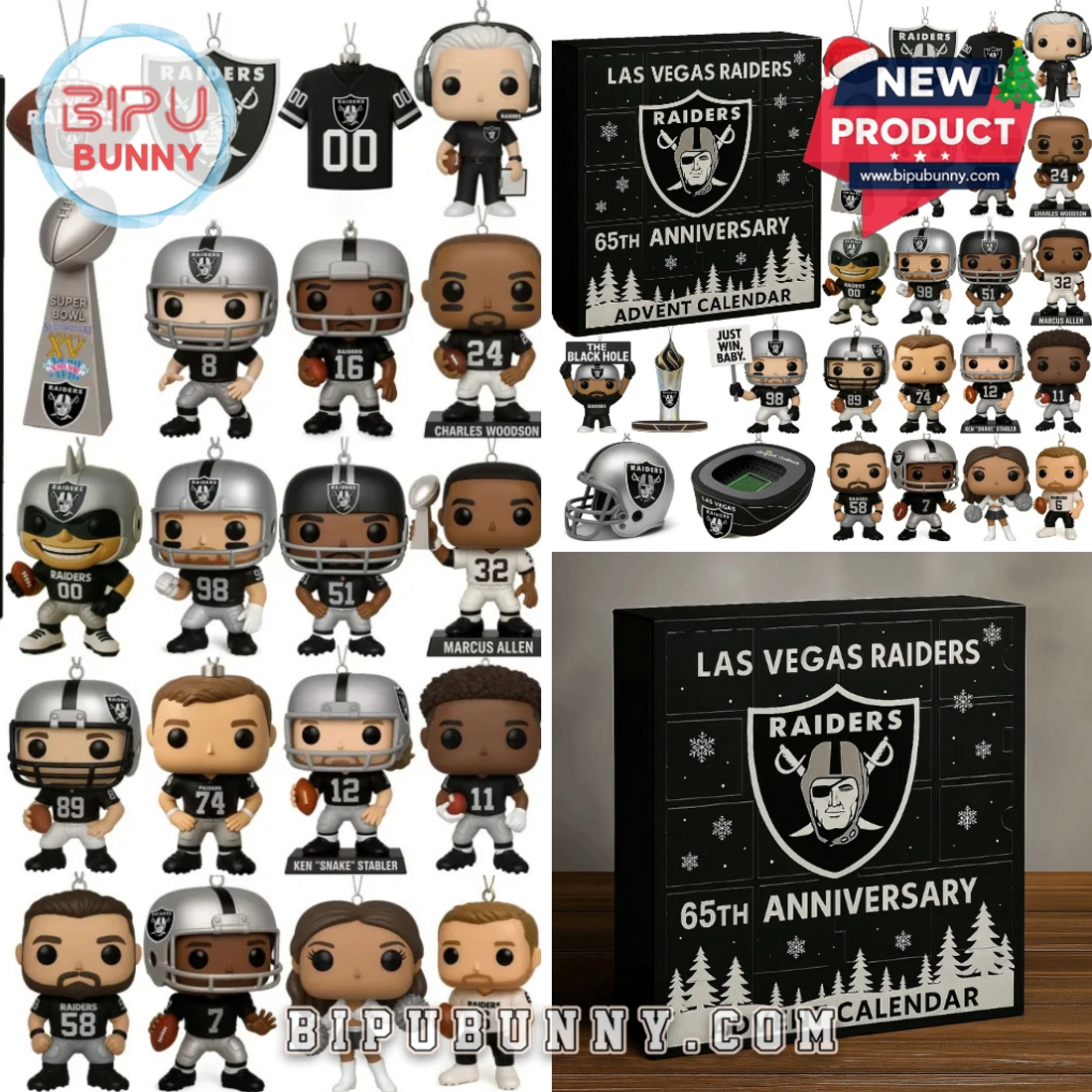 Las Vegas Raiders 65th Anniversary Advent Calendar Las Vegas Raiders 65th Anniversary Advent Calendar