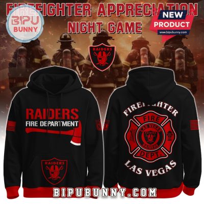 Las Vegas Raiders NFL x Firefighter Appreciation Limited Edition Hoodie