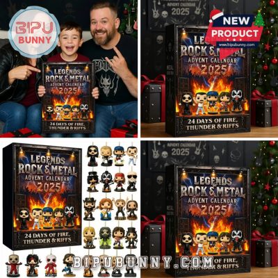 Legends of Rock and Metal Christmas Advent Calendar